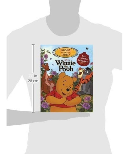 Imagen 2 de 3 de Libro C/ Sonido Graba Tu Propio Libro Winnie The Pooh
