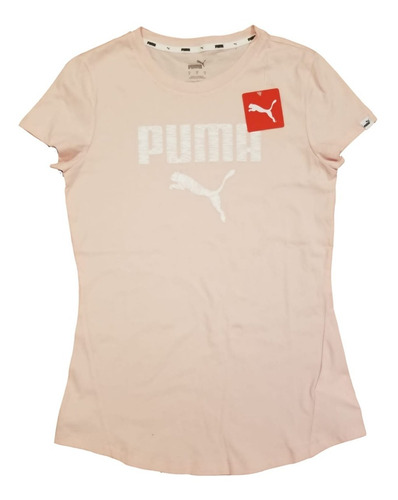 Imagen 1 de 2 de Camiseta Puma, Talla S, Color Rosa, Original