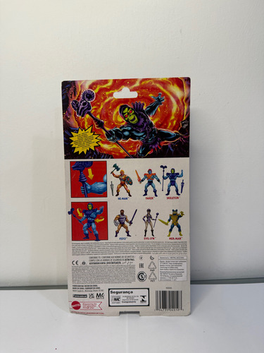 Masters Of The Universa Skeletor Con Comic Mattel (Usado)