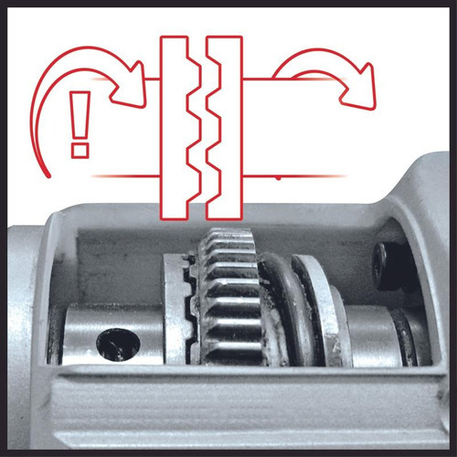 Imagen 5 de 10 de Rotomartillo electroneumático Einhell Expert RT-RH 32 rojo, negro y acero frecuencia de 50Hz con 1250W de potencia 230V