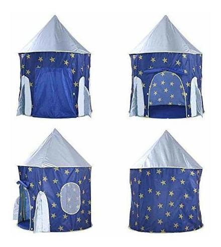 Magictent - Tienda De Campaña Para Niños En Forma De Cohete