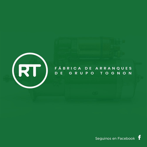 Motor De Arranque Rt Ref Deutz 110-130-144 Directo Fabrica!