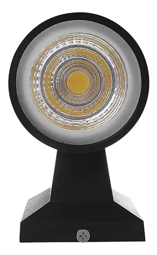 Apliqué Bidireccional Led Incorporado Negro 2*5w / Hb Led