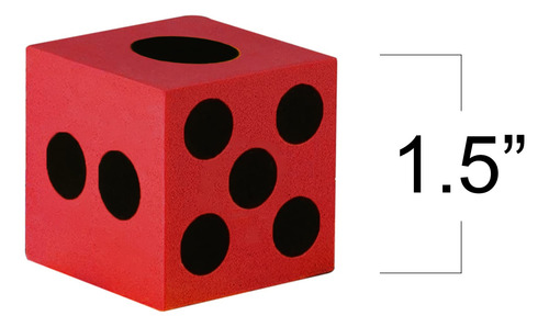 Juego De Dados De Espuma De Colores Artcreativity, Paquete D
