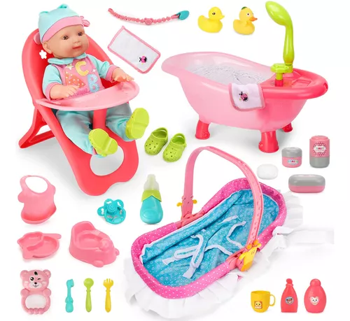 Set de Accesorios para Muñeca Bebé Grande