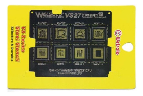 Stencil Para Qc/mtk Cpu Mt6739v/mt6757v Welsolo Vs Mechanic