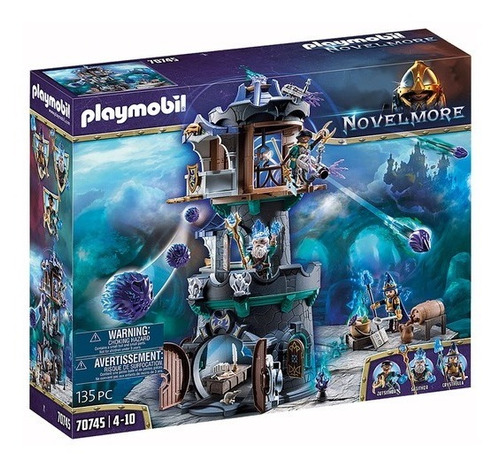 Playmobil 70745 Violet Vale Torre Del Mago Novelmore 