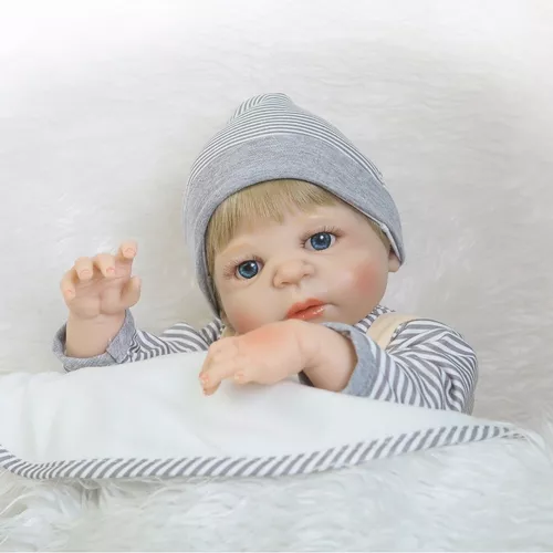 Bebê Reborn Menino 100% Silicone- Noah (Pronta Entrega) - Dinda