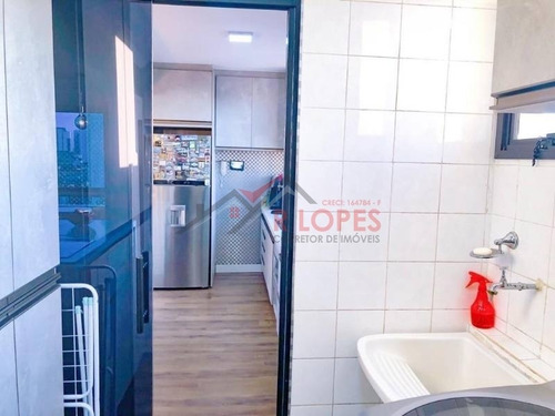 Imagem 12 de 30 de Lindo Apartamento Para Venda No Bairro Tatuapé, 3 Dorm, 1 Suíte, 2 Vagas, 108 M - 2064