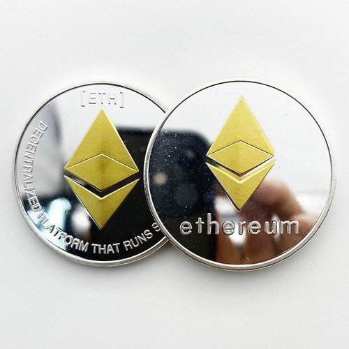 8 Monedas Cripto Coleccion Bitcoin Ethereum