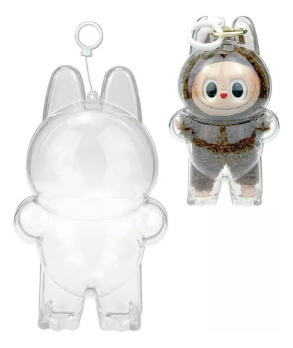 Funda Acrílica Protectora Sc Para Muñeca Labubu 17cm