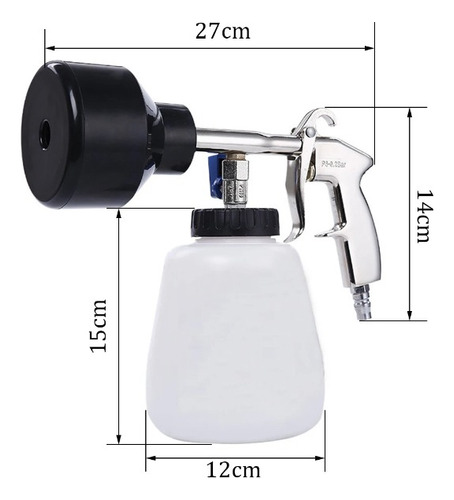Kit P/compressor Ar Tornad Espuma Creme Recupera Car Enchent