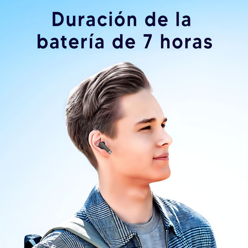 Auriculares Hoco Inalambricos Eq2 Tws Bluetooth 5.0 Dimm Color Negro