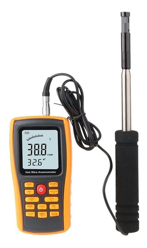 Wdbby Anemometer Wind Speed Temperature Measurement Usb