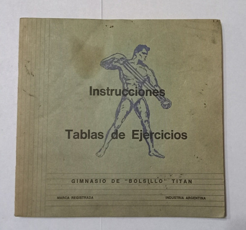 Manual Instrucciones Tablas De Ejercicios Gimnasio Titan