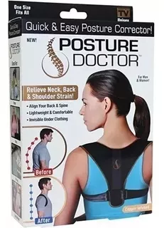 Corrector Postura Espalda Faja Unisex Regulable Postural