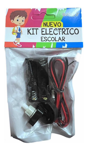 Kit Circuito Eléctrico Escolar 5 Piezas Mini Ampolla