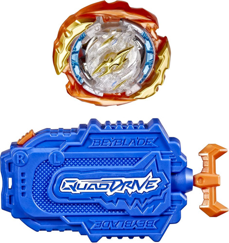 Beyblade Burst Quaddrive Cyclone Fury String Launcher Set -