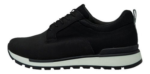 Imagen 2 de 6 de Calzado Ten-pac Choclo Casual Henko Color Negro