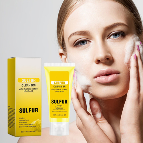 El Limpiador Exfoliante De Azufre X Sulfur Cleanser Absorbe