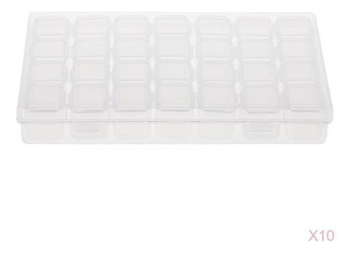 280pcs Plástico Joyería Píldora Organizador Caja De