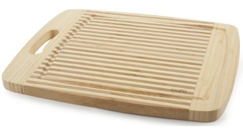 Tabla De Cortar Core Bamboo Tulip Collection, Natural, Media