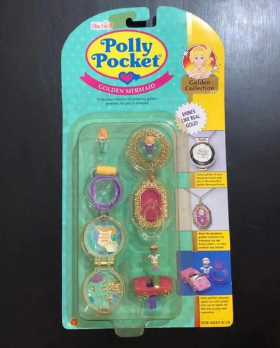 Polly Pocket Golden Mermaid (Usado)