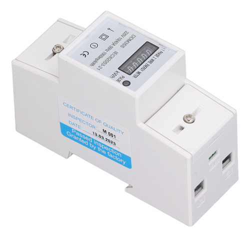 Medidor De Energía Monofásico Digital Din Rail