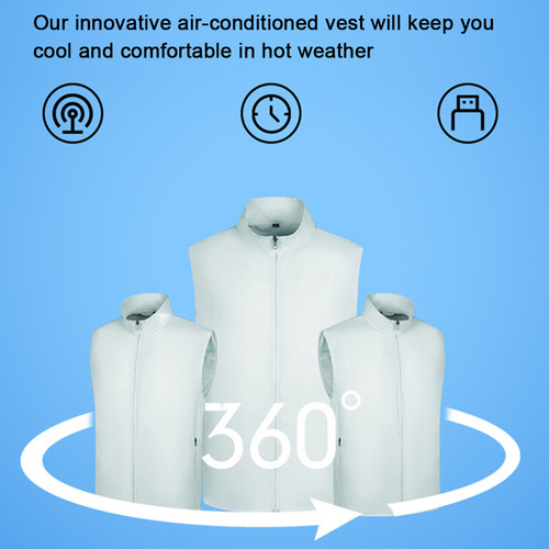 Refrigeración Con Aire Acondicionado, Chaleco Para Climas Cá