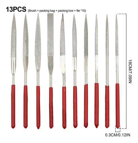 Hobby Files Limas De Agulha Para Conjunto De 3x140mm