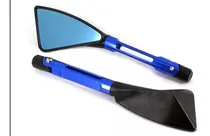 Comprar Espejos Tip. Rizoma Tomok Cnc Azul Par Pem