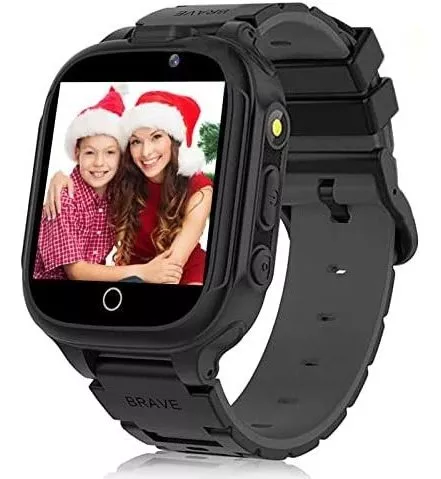 Reloj inteligente para niños, reloj inteligente para niños, regalo de  Navidad y cumpleaños con 2 cámaras, 24 juegos, podómetro, reproductor de  música