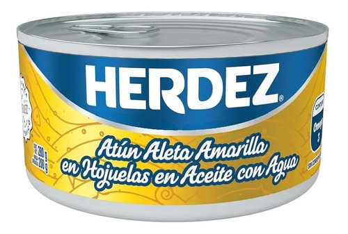 2 Atún Herdez En Aceite Con Agua 280 Gr C/u