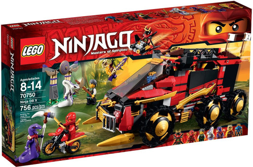 Lego Ninjago Legos Ninja Db X 70750 Con 756 Piezas