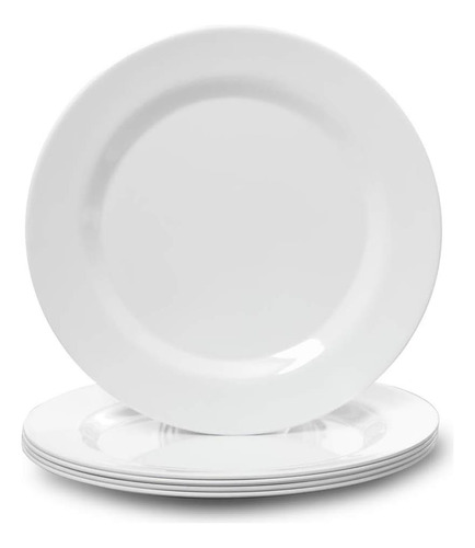 6pcs Melamina Placas De Jantar - Placas De Melamina De 10,75