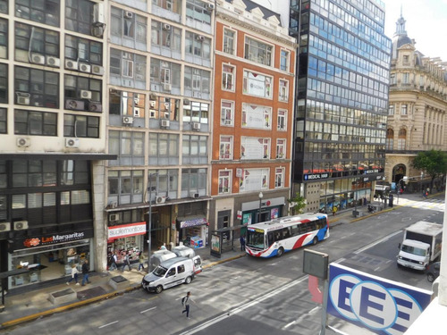 Imagen 3 de 17 de Centro Monoambiente Al Frente De 34 M2, Apto Vivienda O Profesional, Muy Luminoso