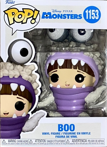 Funko Pop Monsters Inc 20 Years - Boo With Hood #1153