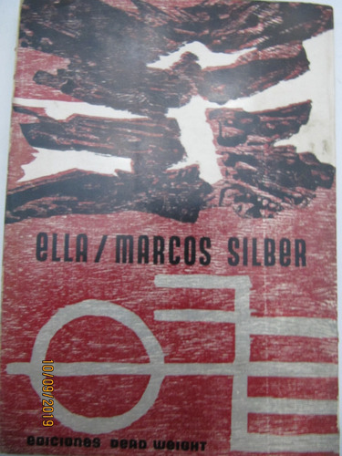 Ella Marcos Silber Dedicado 1968 Xilografias 