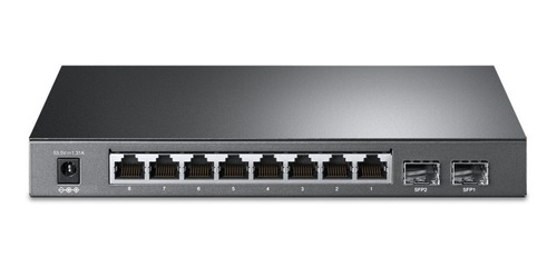 Switch Smart L2 Tp-link/8ptos Giga&poe/53w/2 Pto Ssfp/