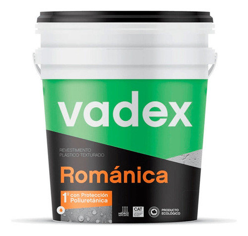 Revestimiento Plastico Vadex Piedra Romanica 25kg- Rex Color Medio Buenos Aires