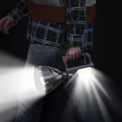 Linterna Portátil Recargable Usb S Led Para Exteriores Emer