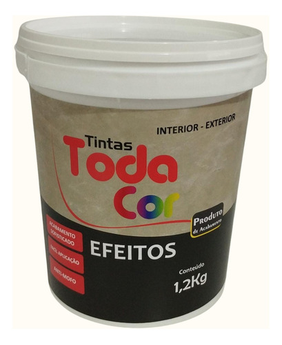 Toda Cor efeito cimento queimado tintas 1,2kg cor avenida expressa