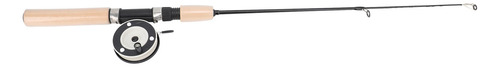 Kit Completo De Pesca En Hielo Con Caña De 75 Cm, Carrete, C
