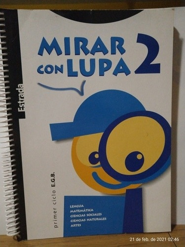 Mirar Con Lupa 2 Estrada Primer Ciclo Egb