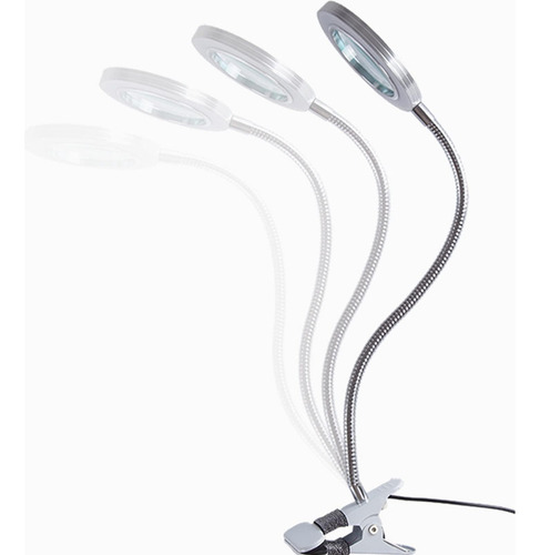 Lupa Con Luz Y Soporte Lámpara De Escritorio Con Luz Led Ali