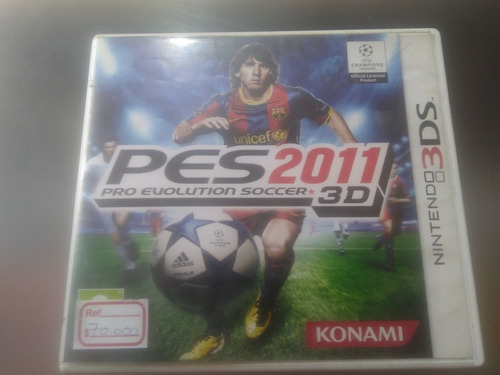 Juego De Nintendo 3ds,pes 2011, Pro Evolution Soccer 3d,de S