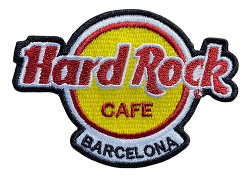 Parche Bordado - Hard Rock Cafe - Barcelona - España
