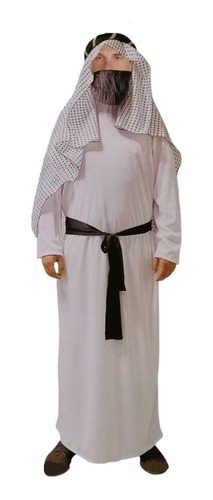 Disfraz Adulto Arabe Halloween Talla S/m M/l L/xl