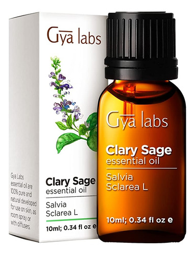 Aceite Esencial De Salvia Clara Antiestes Gya Labs 10 Ml