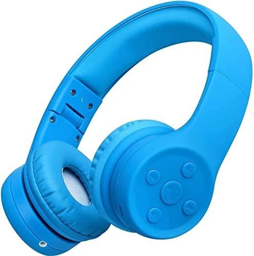 Yusonic Auriculares Bluetooth Niños Pequeños, Auriculares Y Color azul oscuro